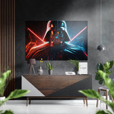 Darth Wader Brushed Aluminum Dibond Wall Art.